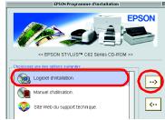 EPSON STYLUS C62 - Utilisateurs de Mac OS 8.1 ou d'une version ultérieure (à l'exception de Mac OS X) - 1