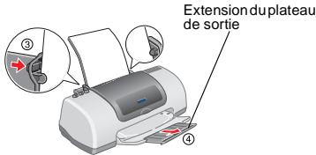 EPSON STYLUS C62 - Chargement du papier - 1