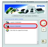 EPSON STYLUS C62 - Accès au guide de référence en ligne - 3