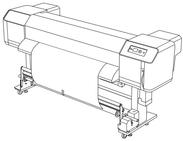 EPSON STYLUS PRO GS6000 - Utilisation de la bobine à enroulement automatique - 7