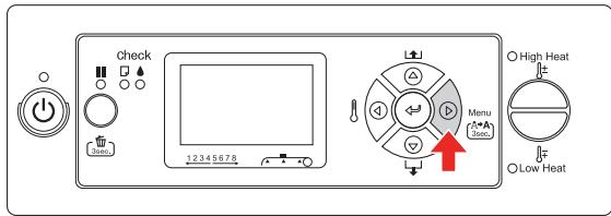 EPSON STYLUS PRO GS6000 - Vous sélectionné un paramètre - 2