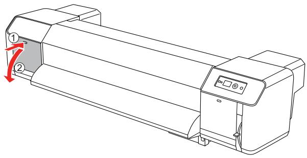 EPSON STYLUS PRO GS6000 - Appuyez sur la touche / pour afficher maintenance, appuyez ensuite sur la touche. - 4
