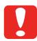 EPSON STYLUS PRO GS6000 - Attention : - 1