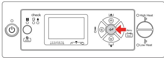 EPSON STYLUS PRO GS6000 - Vous sélectionné un paramètre - 4