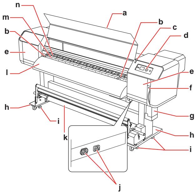 EPSON STYLUS PRO GS6000 - Transport de l'imprimante - 1