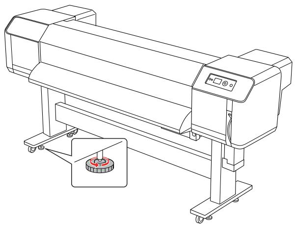 EPSON STYLUS PRO GS6000 - Préparatifs avant le déplacement - 1