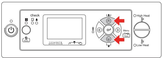 EPSON STYLUS PRO GS6000 - vous exécutez une fonction - 1