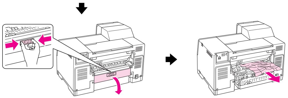 EPSON B-310N,  B-510DN - À l'arrière de l'imprimante : - 2