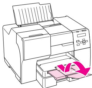 EPSON B-310N,  B-510DN - Dans le bac feuille à feuille arrêté - 2