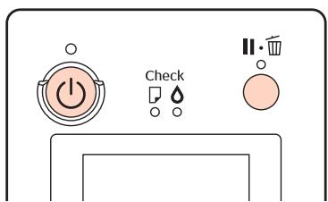 EPSON STYLUS PRO 4900 - Démarrage et fin du mode Maintenance - 1