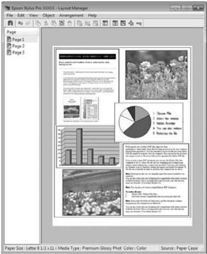 EPSON STYLUS PRO 4900 - Layout Manager (Gestionnaire de disposition) (Windows uniquement) - 7