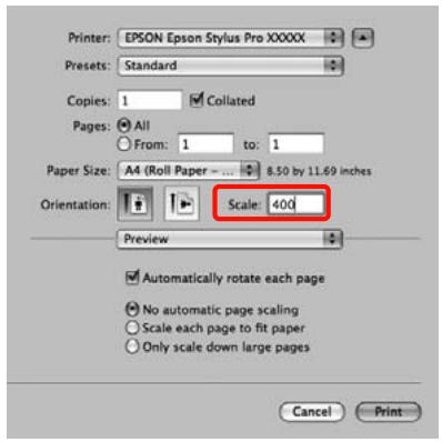 EPSON STYLUS PRO 4900 - Sous Mac OS X 10.4 ou 10.5 - 1