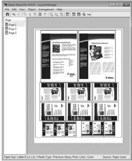 EPSON STYLUS PRO 4900 - Layout Manager (Gestionnaire de disposition) (Windows uniquement) - 9
