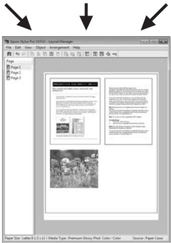 EPSON STYLUS PRO 4900 - Layout Manager (Gestionnaire de disposition) (Windows uniquement) - 6