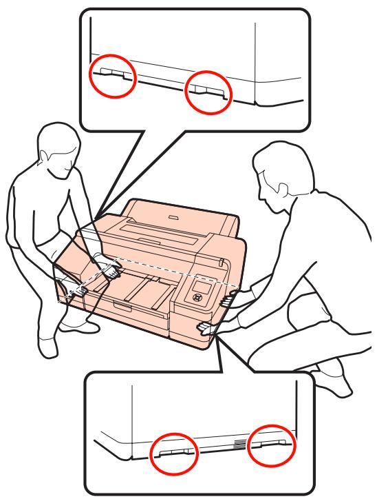 EPSON STYLUS PRO 4900 - Remarques concernant le déplacement ou le transport de l'imprimante - 1