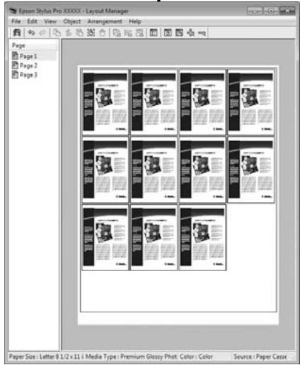 EPSON STYLUS PRO 4900 - Layout Manager (Gestionnaire de disposition) (Windows uniquement) - 8