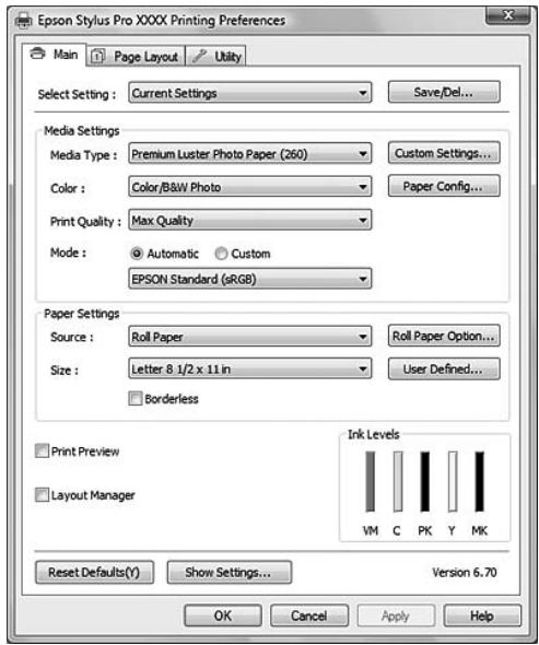 EPSON STYLUS PRO 9700 - Pilote d'impression - 1