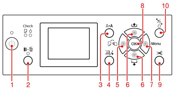 EPSON STYLUS PRO 9700 - Touches - 1