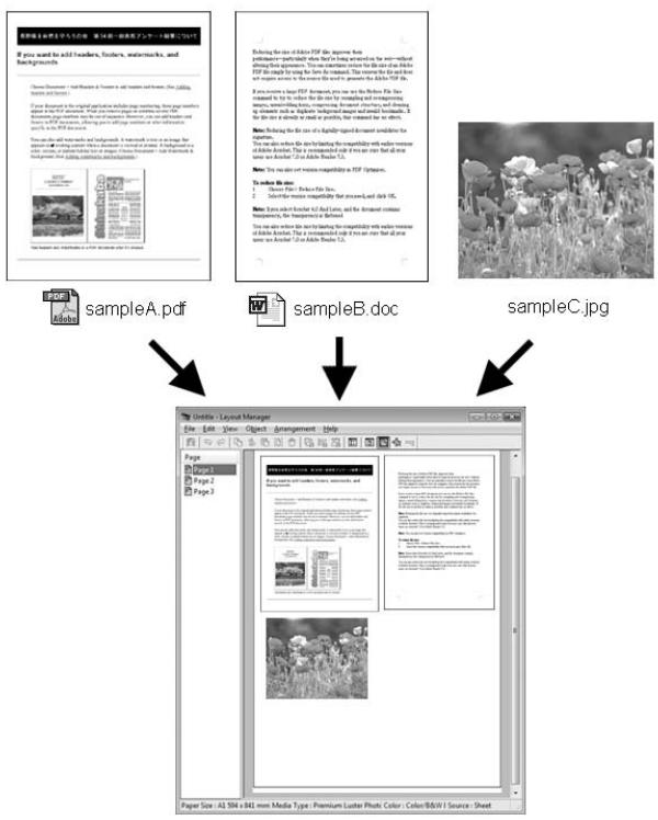 EPSON STYLUS PRO 9700 - Utilisation du Gestionnaire d'organisation - 1