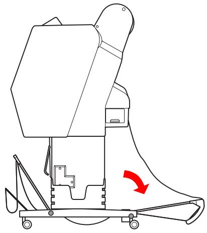 EPSON STYLUS PRO 9700 - En presence de papier au format A1 ou supérieur : - 1