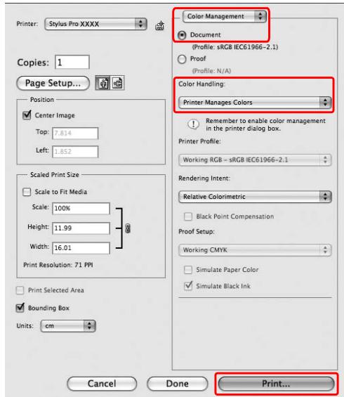 EPSON STYLUS PRO 9700 - Variété des impressions - 1