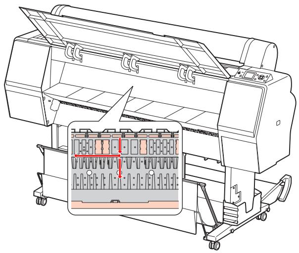 EPSON STYLUS PRO 9700 - Nettoyage de l'intérieur - 4