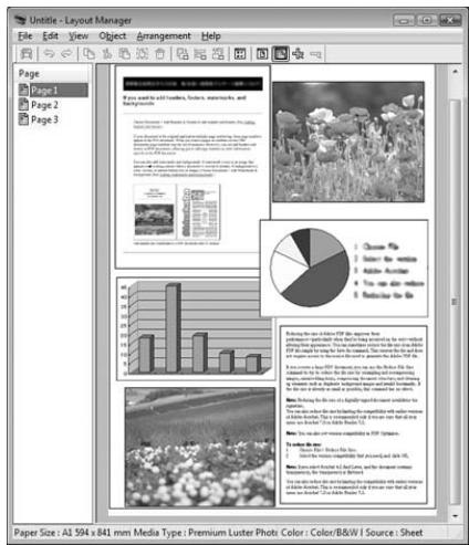 EPSON STYLUS PRO 9700 - Utilisation du Gestionnaire d'organisation - 2