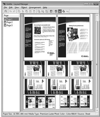 EPSON STYLUS PRO 9700 - Utilisation du Gestionnaire d'organisation - 4