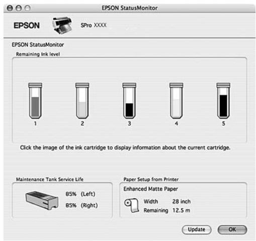 EPSON STYLUS PRO 9700 - EPSON StatusMonitor - 1