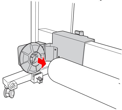 EPSON STYLUS PRO 9700 - Installation d'un mandrin de réception - 3