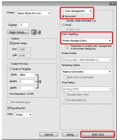 EPSON STYLUS PRO 9700 - Pour Windows - 1