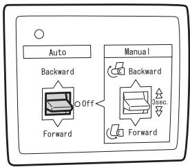 EPSON STYLUS PRO 9700 - Réglez le commutateur Auto sur Off (Non). - 1