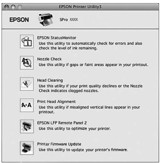 EPSON STYLUS PRO 9700 - Utilisation des utiliserés d'impression - 1