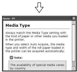 EPSON STYLUS PRO 9700 - Utilisation du logiciel d'impression (Windows) - 2