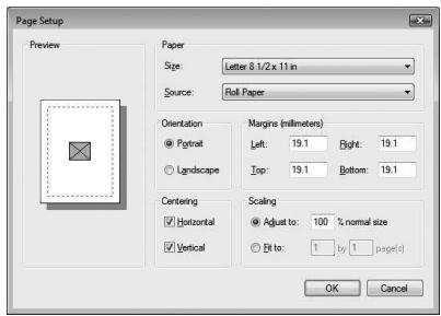 EPSON STYLUS PRO 9700 - Réglages papier - 1
