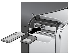 EPSON PICTUREMATE - Introduction de cartes mémoire - 2