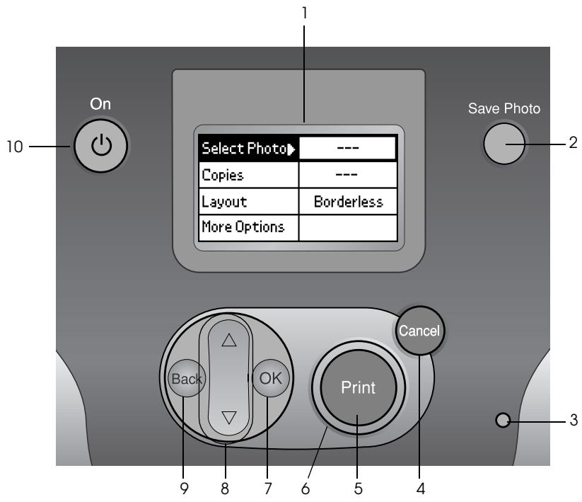 EPSON PICTUREMATE - Emplacement pour carte mémoire (vue agrandie) - 2