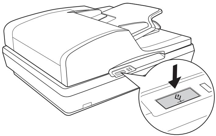 EPSON GT-2500+ - Lancement d'une numérisation à l'aide de la touche AutoScan - 1