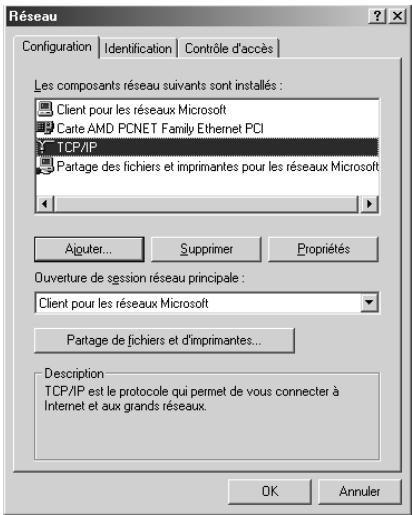 EPSON GT-2500+ - Double-cliquez sur l'icone Reseau. - 2