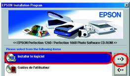 EPSON PERFECTION 1660 - Vous devez installer le logiciel AVANT de connecter le scanner à l'ordinateur. - 2