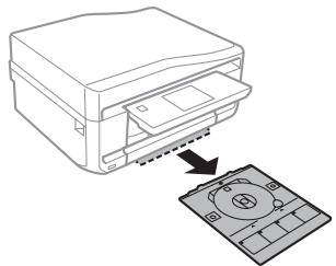 EPSON EXPRESSION PREMIUM XP-600,  EXPRESSION PREMIUM XP-700,  EXPRESSION PREMIUM XP-800 - Retirez le plateau CD/DVD du produit. - 1