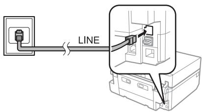 EPSON EXPRESSION PREMIUM XP-600,  EXPRESSION PREMIUM XP-700,  EXPRESSION PREMIUM XP-800 - Using the phone line for fax only - 1