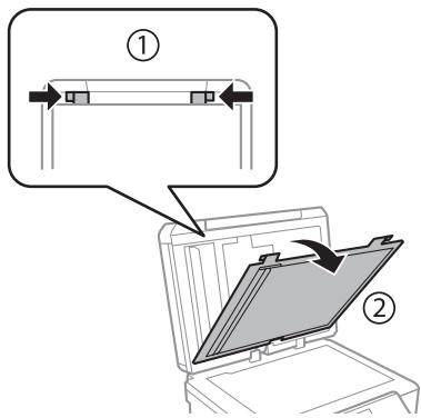 EPSON EXPRESSION PREMIUM XP-600,  EXPRESSION PREMIUM XP-700,  EXPRESSION PREMIUM XP-800 - Remove the document mat. - 1