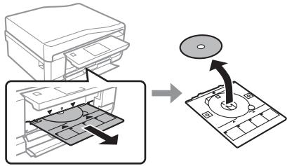 EPSON EXPRESSION PREMIUM XP-600,  EXPRESSION PREMIUM XP-700,  EXPRESSION PREMIUM XP-800 - Removing a CD/DVD - 2