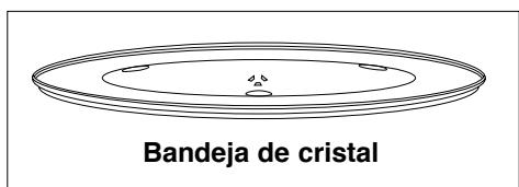 Bandeja de cristal