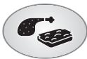 PANASONIC NN-F653 - Programmes de cuisson automatique selon le poids - 1