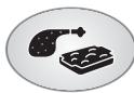 PANASONIC NN-F653 - Programmes de cuisson automatique selon le poids - 9