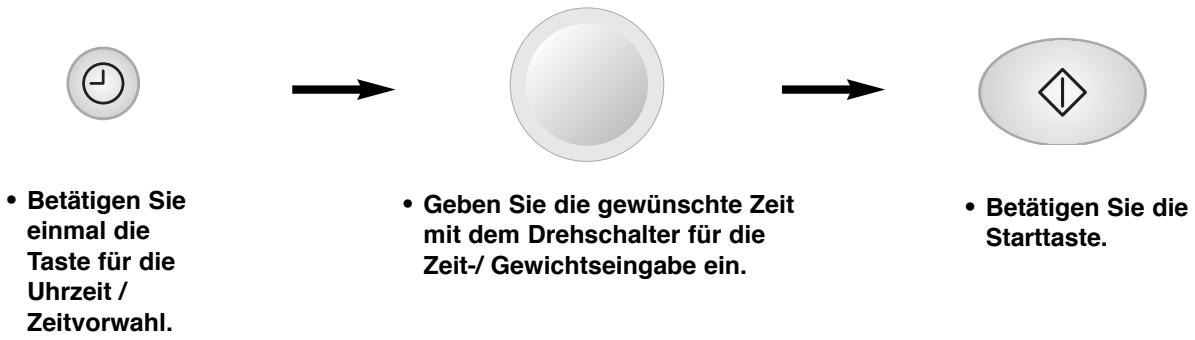 PANASONIC NN-F653 - Gebrauch des Gerätes mit Ausgleichszeit/Signalwecker - 1