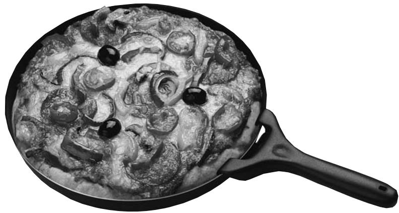 PANASONIC NN-F663 - USING THE PIZZA PAN (Manual operation) - 1