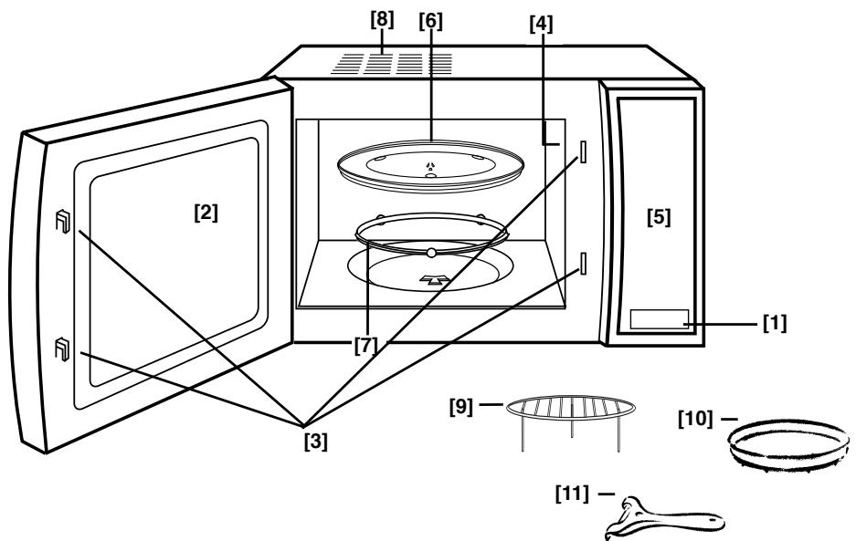 PANASONIC NN-F663 - Diagrama de Apresentação - 1